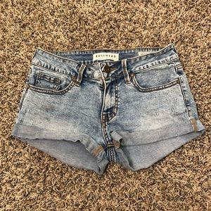 pacsun denim shorts
